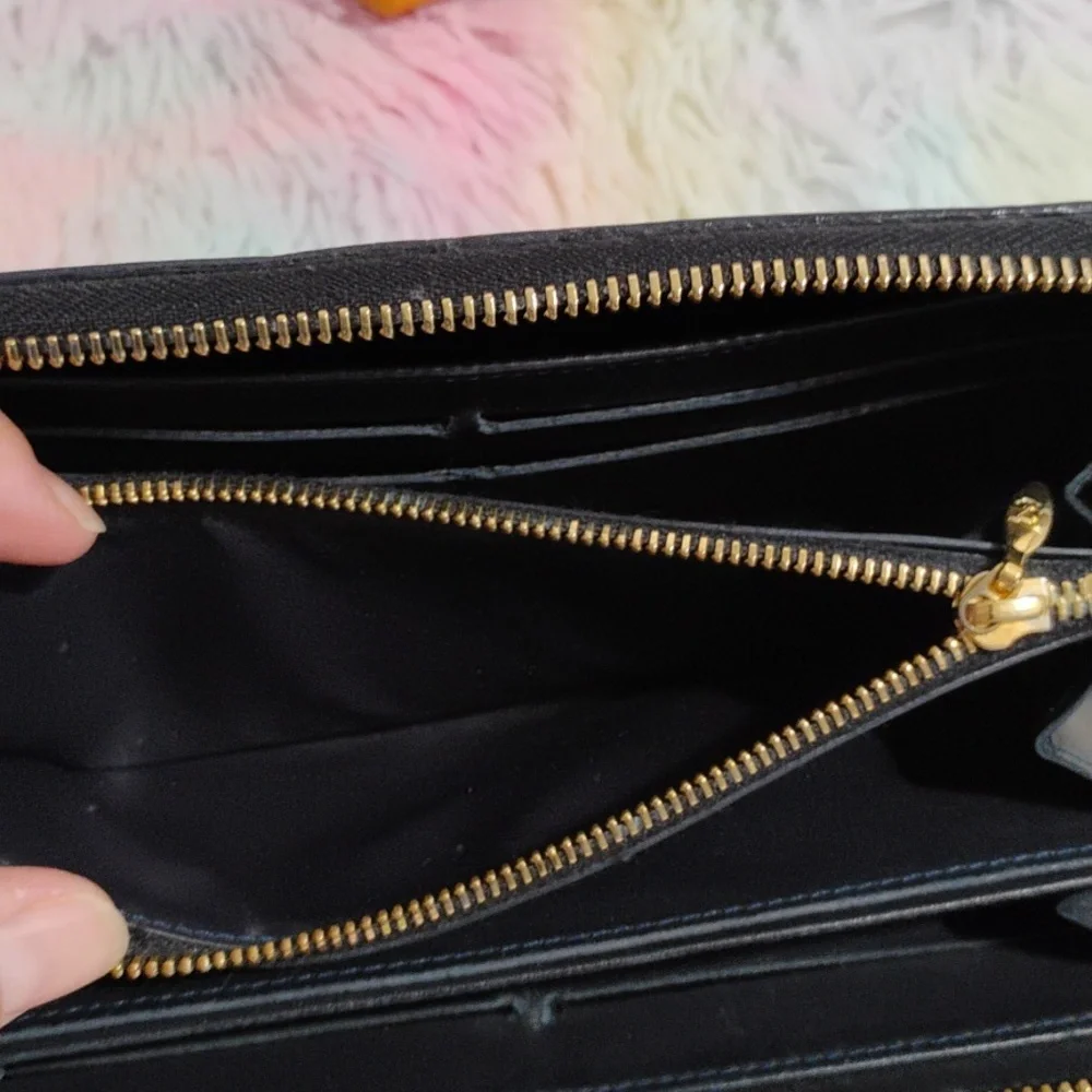 SALE! Authentic Louis Vuitton Vernis Leopard Zip Around Wallet CA0131 - Picture 11 of 16